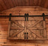 Custom TV Barn Doors  | TV Cover door barn 