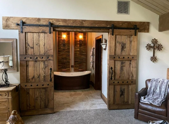 Custom Barn Doors, TV Barn Door Covers & Cedar Shutters – NW WoodenNail