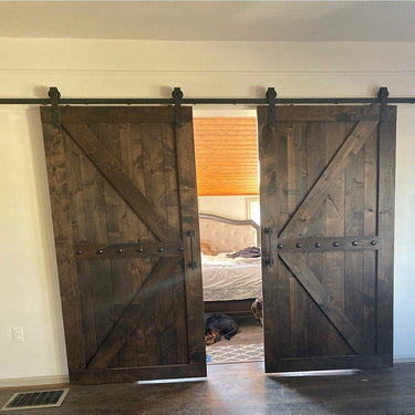 Double Barn Door Packages | British Brace – NW WoodenNail