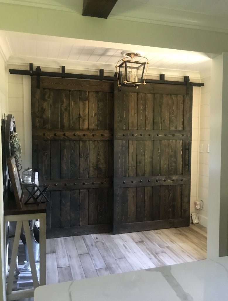 Horizon Bypass Style Barn Door Packages - NW WoodenNail