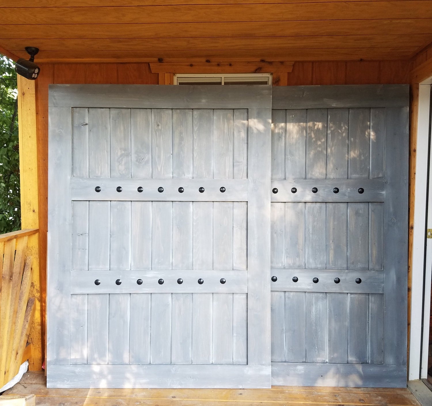 Interior Barn Shutters  Custom Sliding Barn Door Shutters – NW