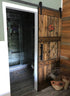 Rustic Horizon Interior Barn Sliding Door with Barn Hardware - 84x30 Paneled Style Barn Door - NW WoodenNail